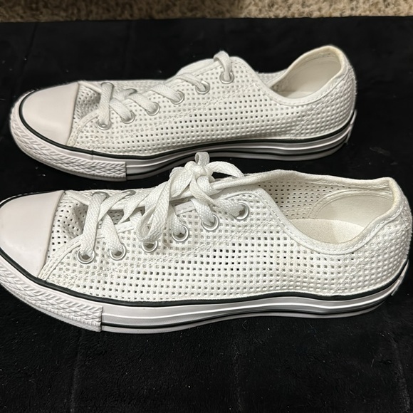 White converse with see through design - Picture 3 of 5